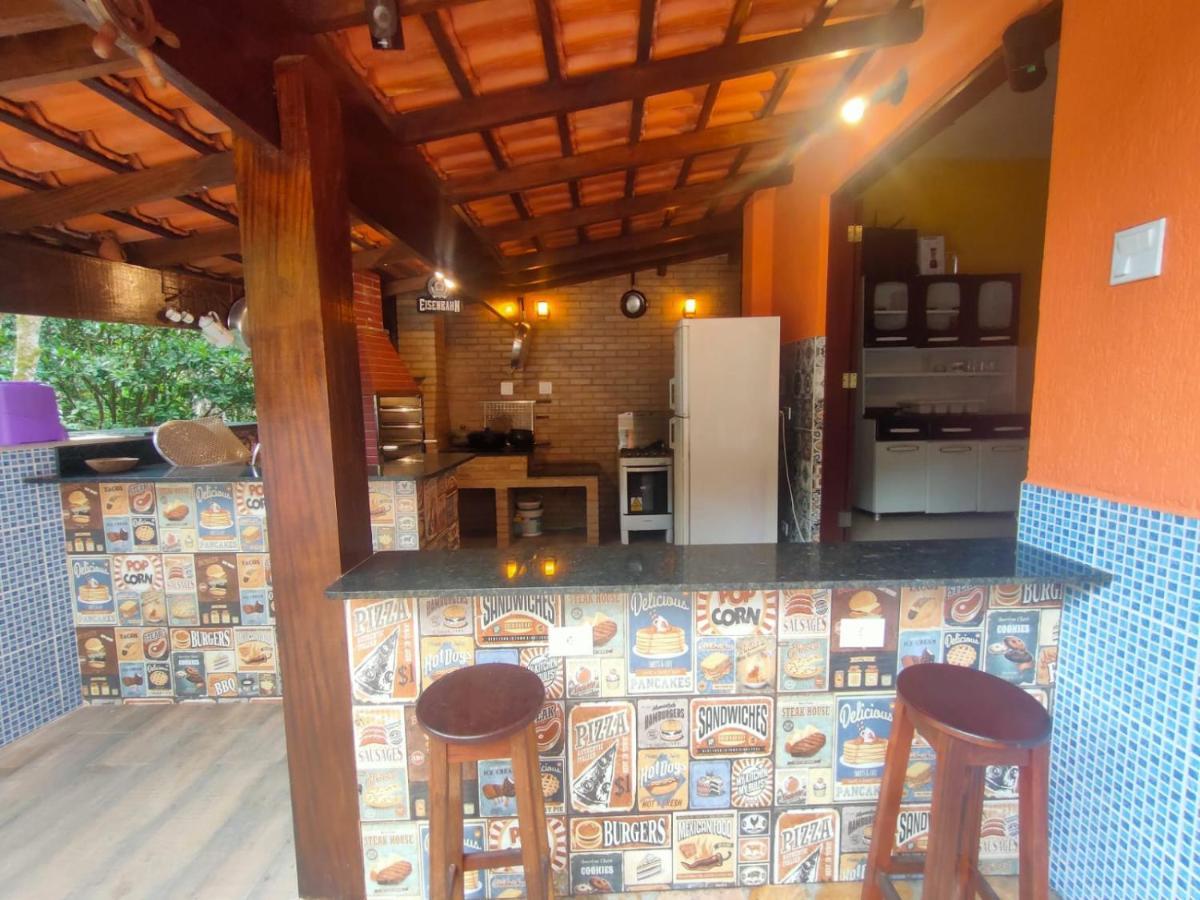 Hospedagem Casa Laranja Ubatuba Ngoại thất bức ảnh
